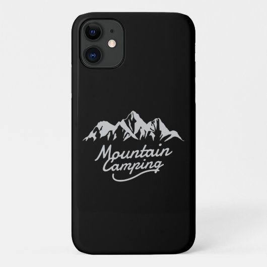 山キャンプ Case-Mate iPhoneケース (裏面)