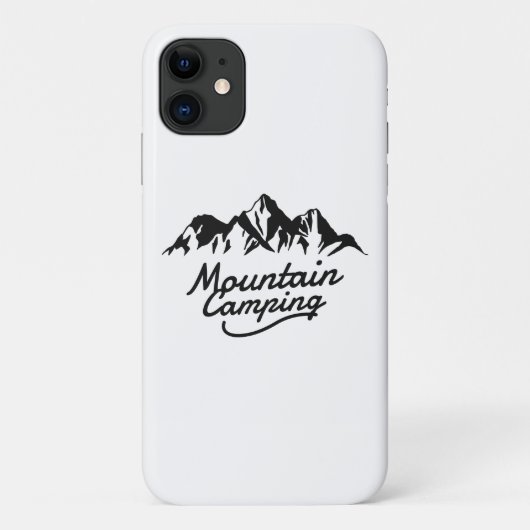 山キャンプ Case-Mate iPhoneケース (裏面)
