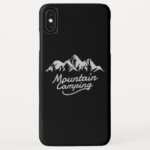 山キャンプ iPhone XS MAXケース