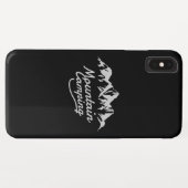 山キャンプ Case-Mate iPhoneケース (裏面(横))