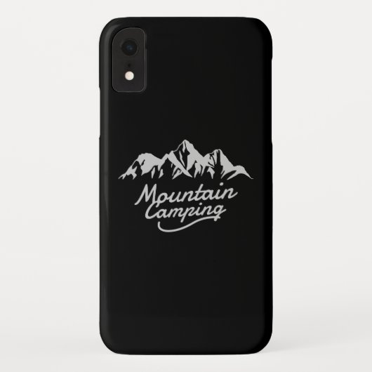 山キャンプ Case-Mate iPhoneケース (裏面)