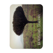 山キリマンジャロカンデラブラツリー マグネット (縦)