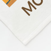 山キリマンジャロタンザニアアフリカヴィンテージ フリースブランケット (角)