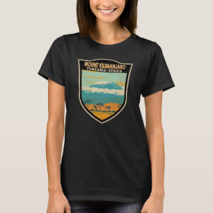 山キリマンジャロタンザニアアフリカヴィンテージ Tシャツ