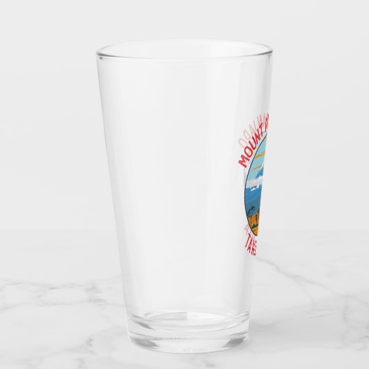 山キリマンジャロタンザニア動揺してサークル タンブラーグラス (右)