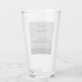 山キリマンジャロ雪山タンザニアアフリカ タンブラーグラス (裏面)