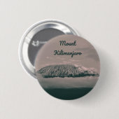 山キリマンジャロ雪火山タンザニアアフリカ 缶バッジ (正面&裏面)