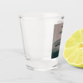 山キリマンジャロ雪火山（タンザニア・アフリカ） ショットグラス (左)