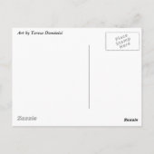 山キリマンジャロ、タンザニアのはがき ポストカード (裏面)