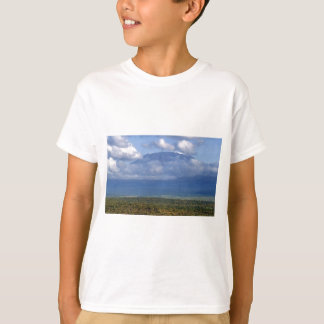 山キリマンジャロ・タンザニアのランドマーク風景 Tシャツ