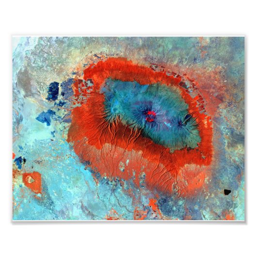 山キリマンジャロ，タンザニア フォトプリント            (正面)