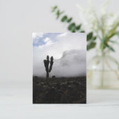 山キリマンジャロ(ポートレート) ポストカード (スタンド正面)