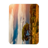 山キリマンジャロ | Amboseli，ケニア マグネット (縦)