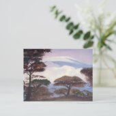 山キリ絵画マンジャロ – はがき (スタンド正面)