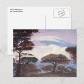 山キリ絵画マンジャロ – はがき (正面/裏面)