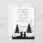 山クマたちからの結婚のお知らせ セーブザデート (裏面)