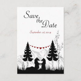 山クマたちからの結婚のお知らせ セーブザデート