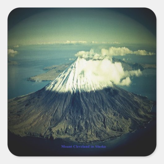 山クリーブランド，アラスカ スクエアシール (正面)