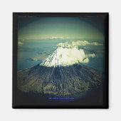 山クリーブランド，アラスカ マグネット (正面)