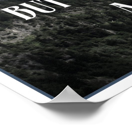 山クールの感動的引用文 ポスター (角)