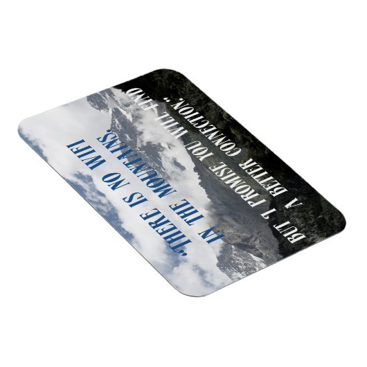 山クールの感動的引用文 マグネット (右側)