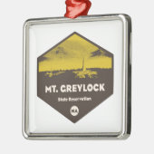 山グレイロック州予約マサチューセッツ メタルオーナメント (左)