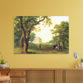 山ケネディ、郡ウィクロー、アイルランド、1785 (油) キャンバスプリント (インサイチュ (リビング))