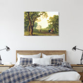 山ケネディ、郡ウィクロー、アイルランド、1785 (油) キャンバスプリント (インサイチュ (寝室))