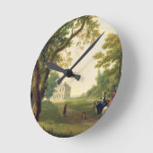 山ケネディ、郡ウィクロー、アイルランド、1785 (油) ラウンド壁時計 (傾斜)