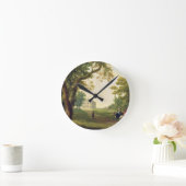 山ケネディ、郡ウィクロー、アイルランド、1785 (油) ラウンド壁時計 (ホーム)