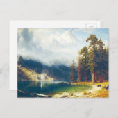 山コルコランバイアルバートビエルシュタット1876-77 ポストカード (正面/裏面)