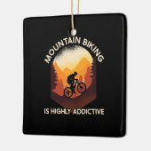 山サイクリングは中毒性が強い セラミックオーナメント (左)
