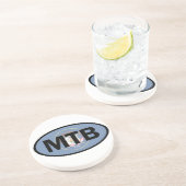 山サイクリングユタ州旗 コースター (側面)