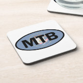 山サイクリングユタ州旗 コースター (左側)