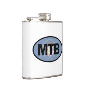 山サイクリングユタ州旗 フラスク (右)