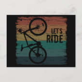 山サイクリングヴィンテージ シーズンポストカード (正面)