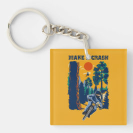 山サイクリング引用文おもしろいギフトバイクもしくは自転車に乗る人 キーホルダー