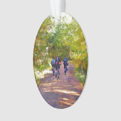 山サイクリング オーナメント (正面)