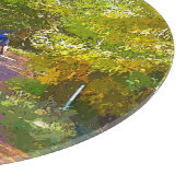 山サイクリング カッティングボード (角)