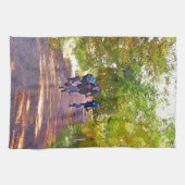 山サイクリング キッチンタオル (横)