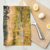 山サイクリング キッチンタオル (四つ折り)