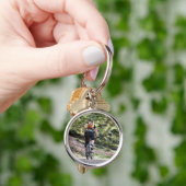 山サイクリング キーホルダー (手)