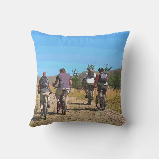 山サイクリング クッション (裏面)