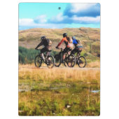 山サイクリング クリップボード (裏面)