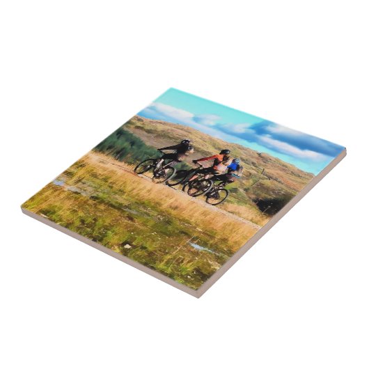 山サイクリング タイル (側面)