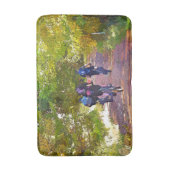 山サイクリング バスマット (正面縦)