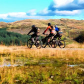 山サイクリング フォトプラーク