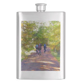 山サイクリング フラスク (正面)