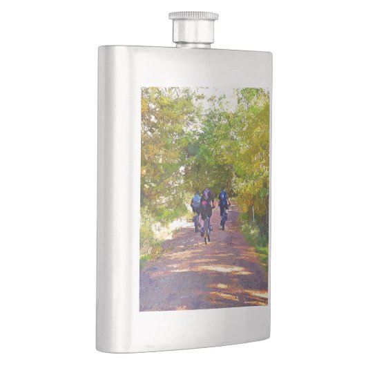 山サイクリング フラスク (右)