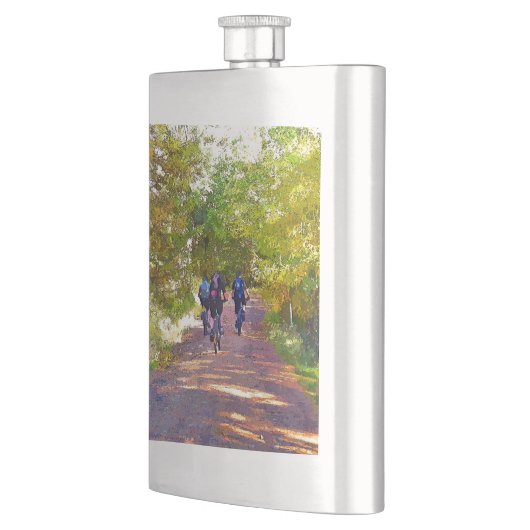 山サイクリング フラスク (左)
